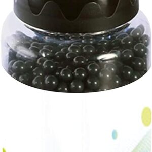 Airsoft BB Pellets - High-Grade Plastic Bullets for Pistol - 0.20g, 2000 Pcs Black BBs