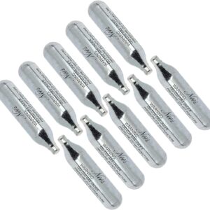 CO2 Cartridge - Gas Canisters Non-Threaded, Gas Capsule For Airsoft Pistol - 12g